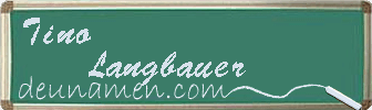 Tino Langbauer Visitenkarte